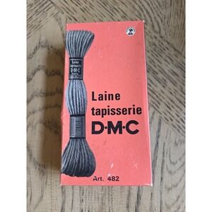 Vintage DMC Laine Tapisserie Box Of 10 #7472 Yarn 100% Wool New NOS